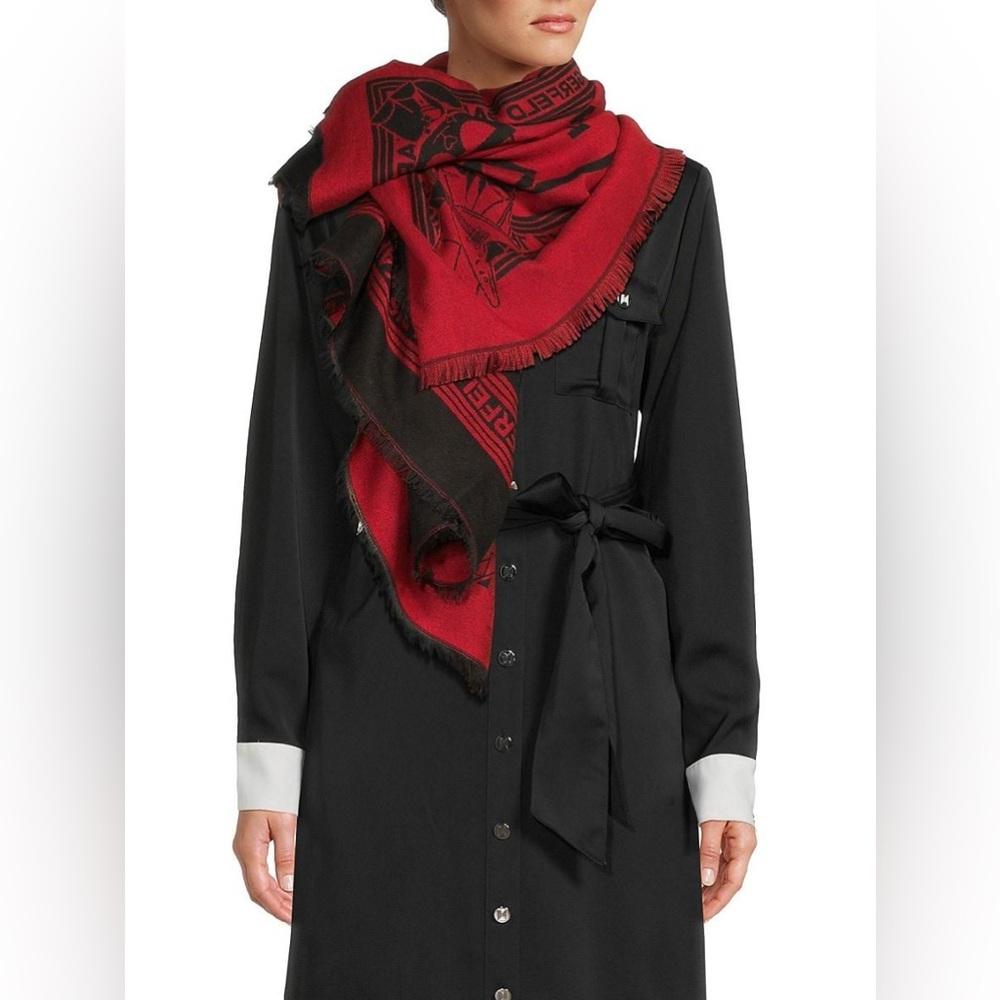 Authentic Karl Lagerfeld Scarf